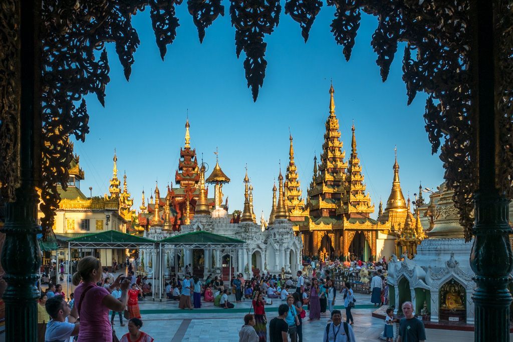 Buddhistische Stätten in Myanmar