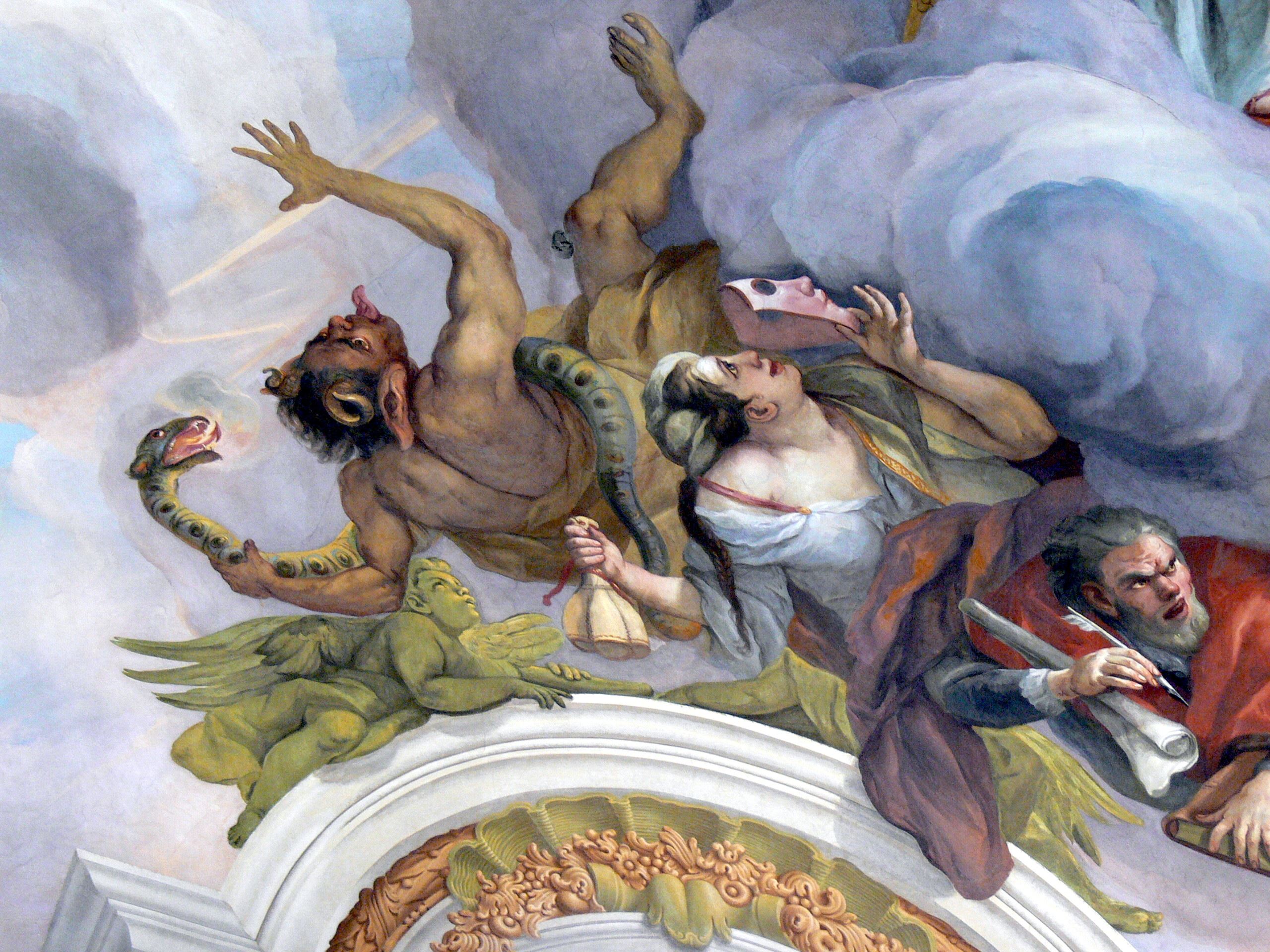 Fresco der Karlskirche