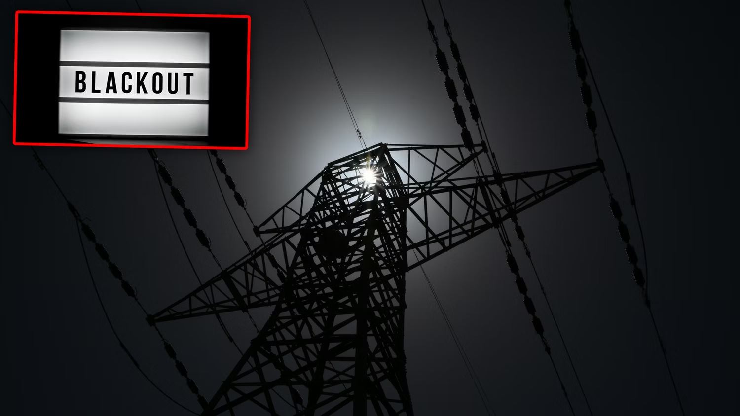 Blackout (Symbolbild)
