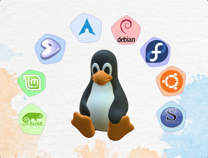 LINUX Tux LINUX Tux